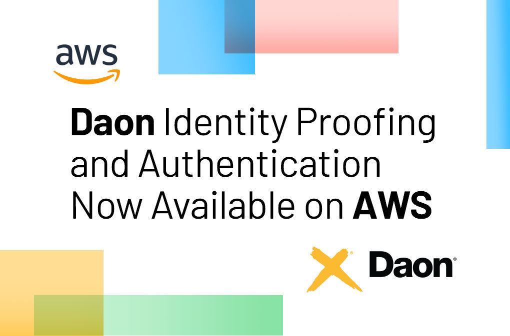 Daon IdentityX now on AWS